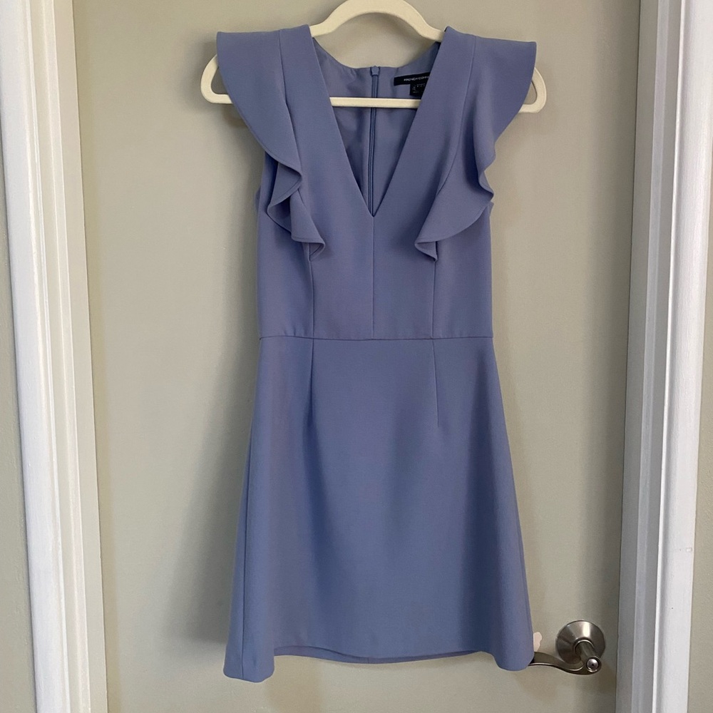 Beautiful lavender blue French connection dress size S. Worn only once.